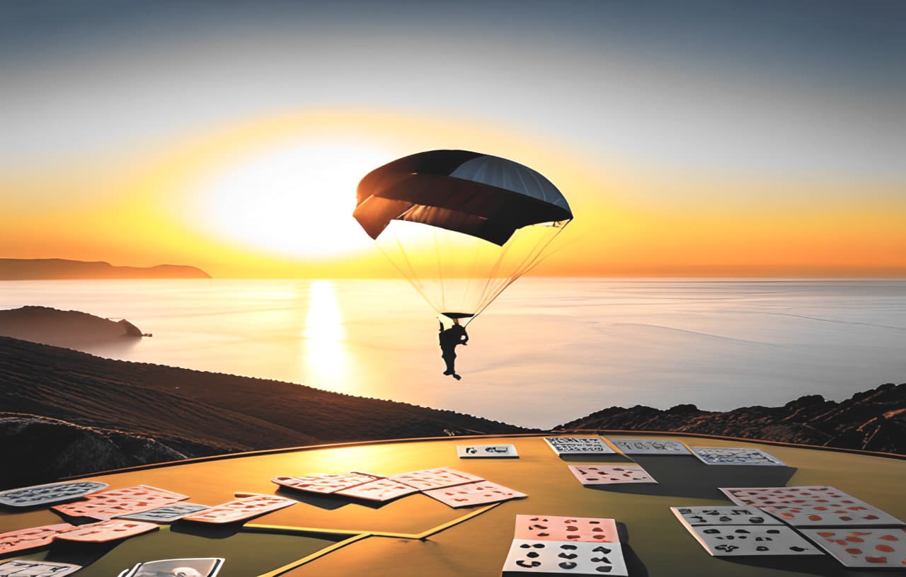 Les frissons de la prise de risque et le lien entre le parachutisme et les jeux d'argent